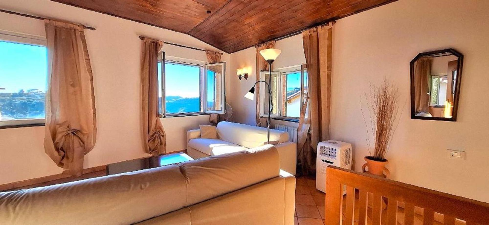Antica Casa Vista Mare Wi-Fi E A-C Villa Pompeiana Exteriör bild